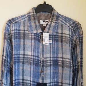 NWT Linen Button Down XXL